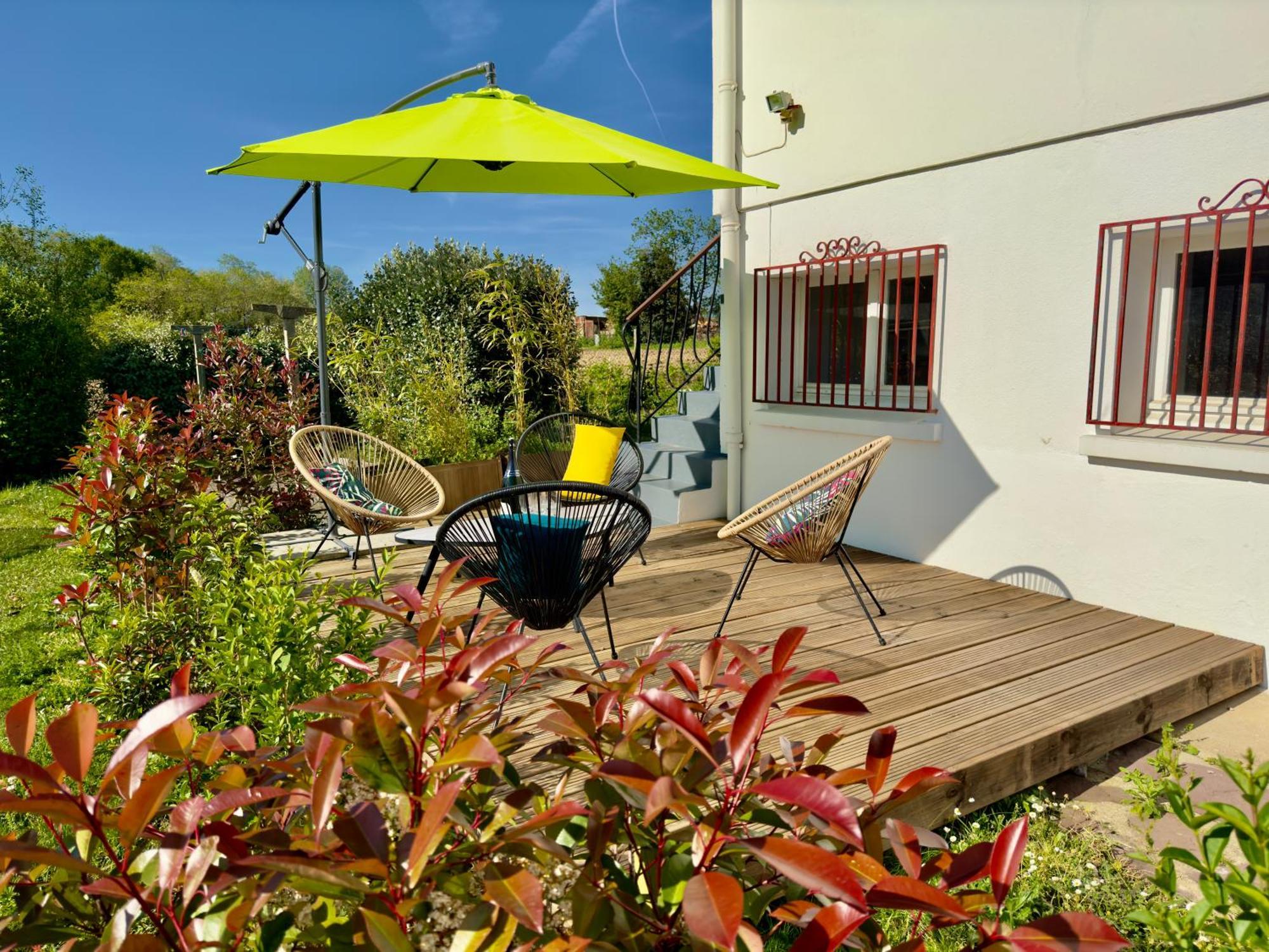 Maison Des Chenes 64 - Independant Apartment With Terrasse Буко Екстер'єр фото